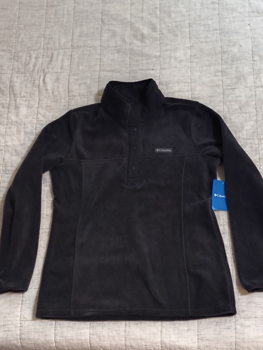 NWT Columbia Black Fleece Jacket